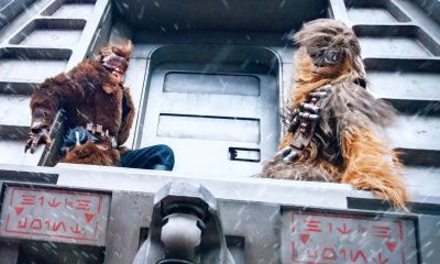 Han and Chewie Cling for Dear Life in New 'Solo: A Star Wars Story' Image