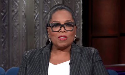 Video: Oprah Winfrey Gets a Sign to Run for President From 'God' on 'Late Show'