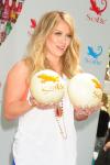 Pics: Hilary Duff Goofing Off With Melons