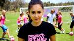 Nina Dobrev Gets Sporty in PUMA's Project Pink PSA