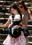 Penelope Cruz Takes Baby Son Out With Eva Longoria