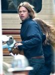 Brad Pitt Rescues 'World War Z' Extra From Getting Trampled