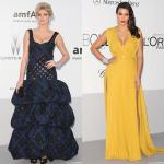 Kate Upton and Kim Kardashian Pull Off Daring Looks at amfAR's AIDS Gala 2012