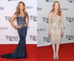 Sheryl Crow and Jessica Chastain Dazzling on 2012 Tony Awards Red Carpet