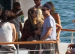 Leonardo DiCaprio Partying With Jonah Hill and Bikini Babes on Yacht in Sydney