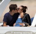 Keira Knightley Smooching Her New Husband While Honeymooning in Corsica
