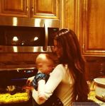 Pic: Selena Gomez Preparing Christmas Dinner With Baby Sister