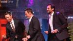 Video: Hugh Jackman, Michael Fassbender Dance to 'Blurred Lines' on British Talk Show