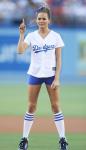 Chrissy Teigen Admits She's 'Drunk' When Throwing First Pitch for L.A. Dodgers