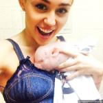 Miley Cyrus Introduces New Pet Piglet