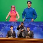 Chris Pratt Pokes Fun at Marvel on 'SNL', Michael Che Flubs Lines During 'Weekend Update' Debut