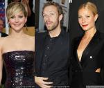 Jennifer Lawrence Dumped Chris Martin Because He's 'Too Close' to Gwyneth Paltrow
