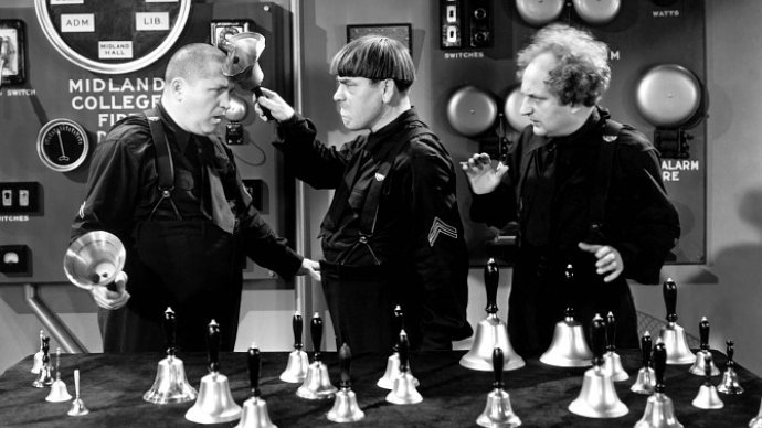 Actors Searched for Younger Versions of 'The Three Stooges'