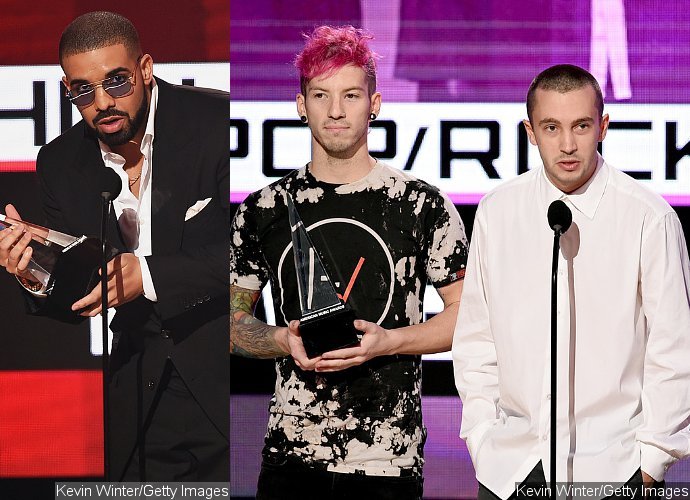 AMAs 2016: Drake and Twenty One Pilots Are Among Early Winners