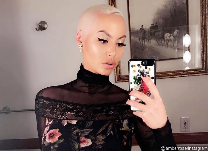 Amber Rose considering a breast reduction?