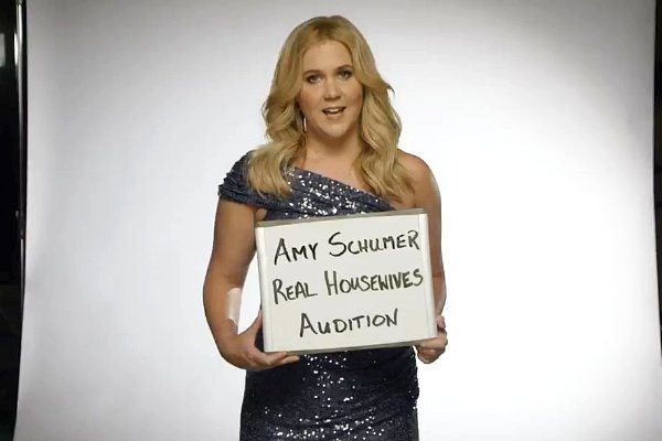 Amy Schumer's Fake 'Real Housewives' Audition: I Am a Whore