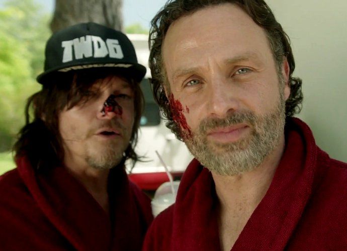 Watch Andrew Lincoln and Norman Reedus Envision Lighter 'Walking Dead' in NBC's Red Nose Day Special