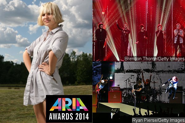 ARIA Awards 2014: Sia Wins Big, One Direction and 5SOS Are Among Performs