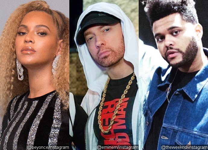 Beyonce, Eminem and The Weeknd Set to Headline Coachella 2018