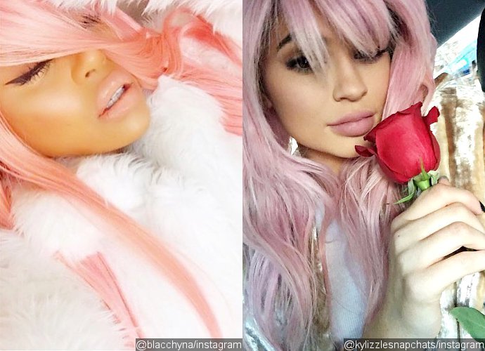 Blac Chyna Dyes Her Hair Pink. Is She Trying to Copy Kylie Jenner's Style?