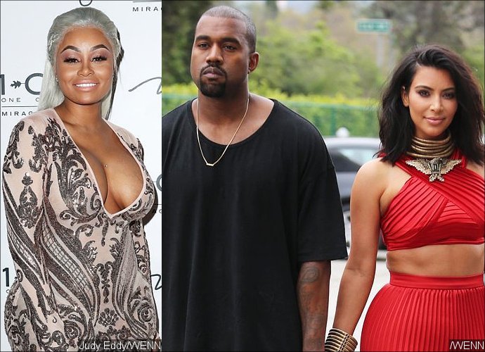 Report: Blac Chyna Is Trying to Steal Kanye West From Kim Kardashian