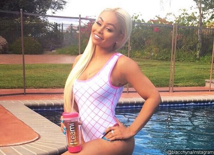 Reaching Her Goal Weight? Blac Chyna Parades Her Hot Post-Baby Body in Skimpy Bikini Top