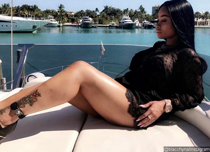 Bootylicious! Blac Chyna Parades Her Voluptuous Body in Thong Bikini