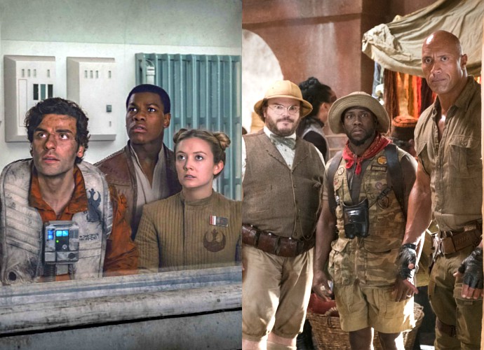 Box Office: 'Jumanji' Overtakes 'Star Wars: The Last Jedi' to Land on Top Spot