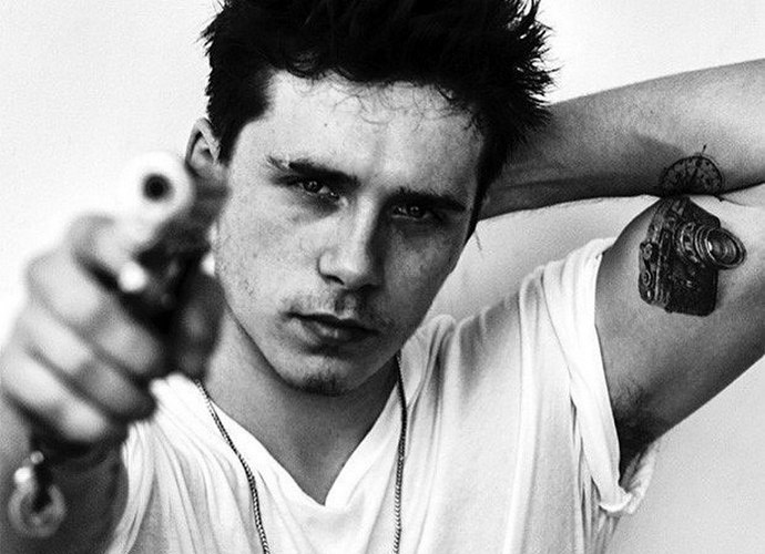 Brooklyn Beckham Comes Under Fire for Posing With Gun on Instagram