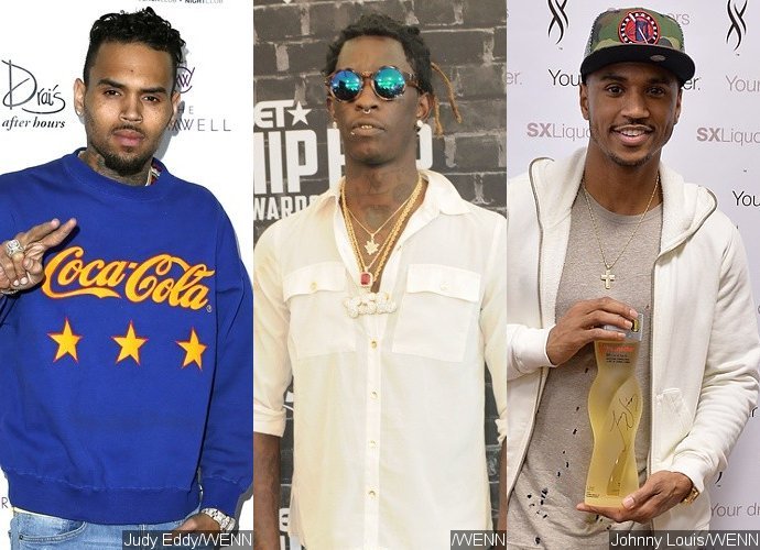 New Music: Chris Brown Taps Young Thug and Trey Songz on 'Dat Night'