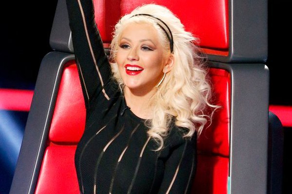Christina Aguilera NOT Acting Like a Diva on 'The Voice' Set