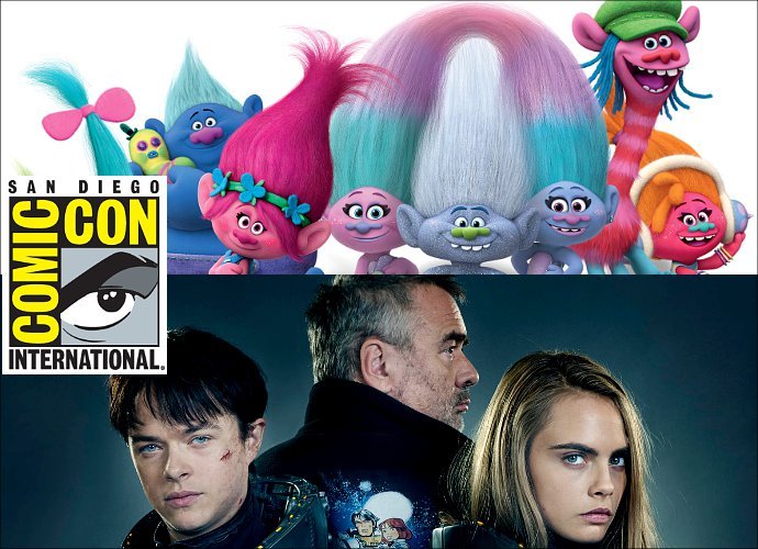 Comic-Con Thursday Movie Schedule: 'Trolls', 'Valerian' and More