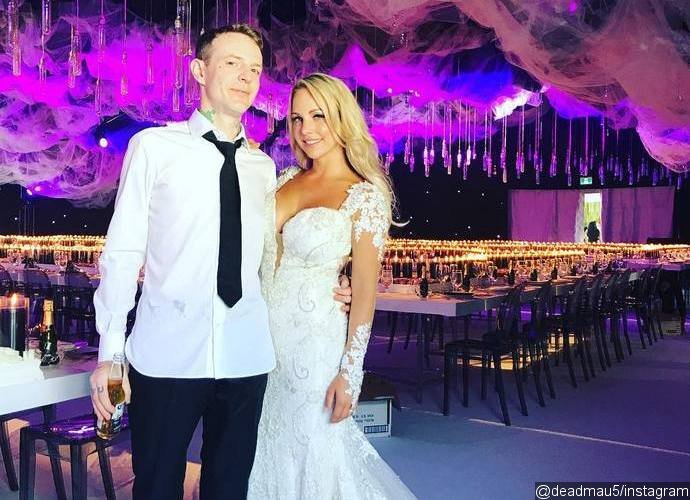 Deadmau5 Marries Kelly Fedoni at Fiery Backyard Ceremony