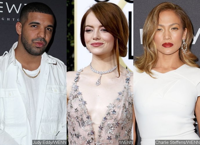 Drake's Reportedly Trading DMs on Instagram With Emma Stone. What About J.Lo?