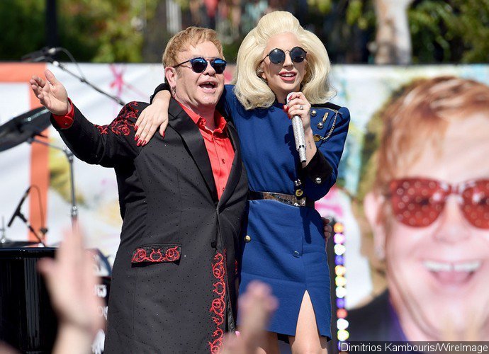 Watch Elton John and Lady GaGa Make Surprise Performance at Sunset Strip