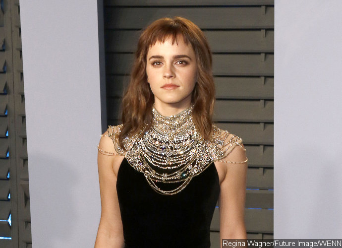 Emma Watson Debuts Time's Up Tattoo at Oscars Afterparty
