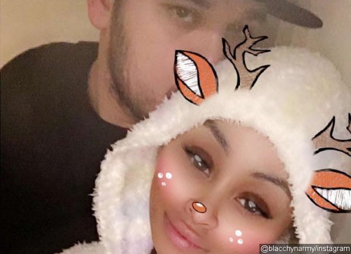 The Fight Is Over! Blac Chyna Shares Sweet Photo With Fiance Rob Kardashian