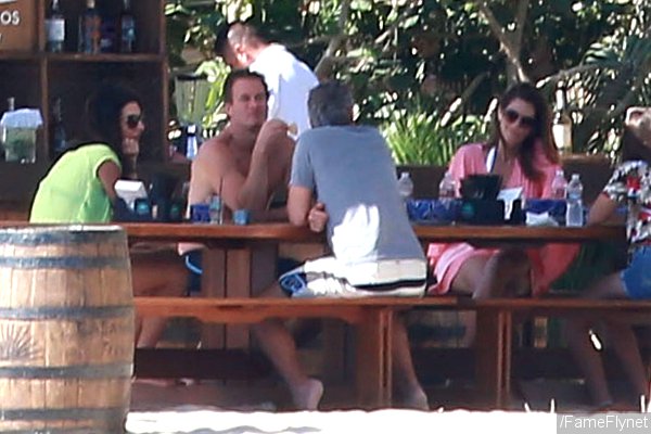 George and Amal Clooney Spend Holidays With Cindy Crawford and Rande Gerber in Mexico