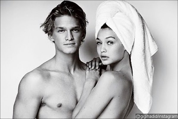 Gigi Hadid and Boyfriend Cody Simpson Pose Nude Together