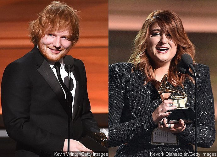 Grammy Awards 2016: Ed Sheeran, Meghan Trainor Added to Winner List
