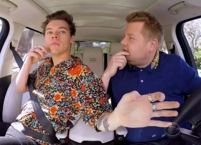 Harry Styles Acts Out 'Titanic' and 'Notting Hill' Scenes With James Corden in 'Carpool Karaoke'