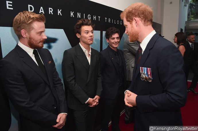 Harry Styles Meets Prince Harry During 'Dunkirk' Premiere in London