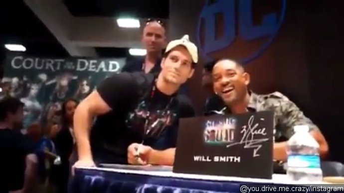 Watch Henry Cavill Walk Around in Mask and Hilariously Prank Will Smith at Comic-Con