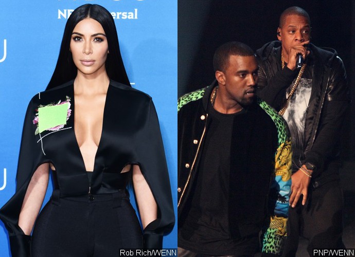 Here's How Kim Kardashian Feels About Being Blamed for Kanye West and Jay-Z's Beef