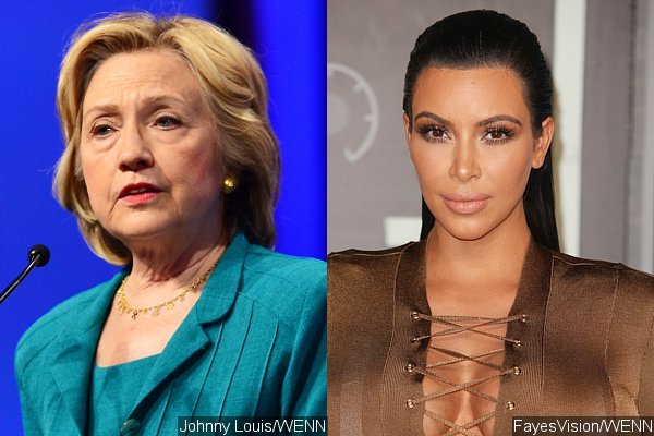 Hillary Clinton Gushes Over Kim Kardashian, Says She's 'Warm and Very Personable'