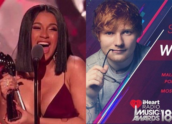 iHeartRadio Music Awards 2018: Cardi B and Ed Sheeran Among Biggest Winners