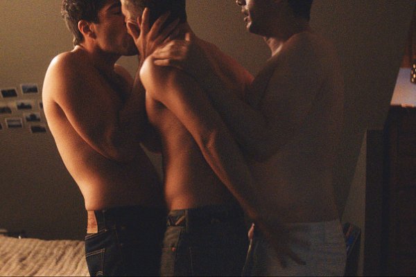 James Franco and Zachary Quinto Have Threesome in New 'I Am Michael' Photo