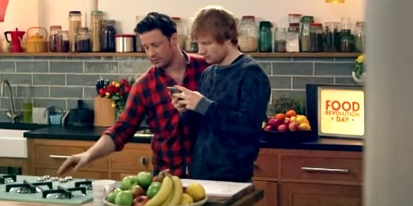Video: Jamie Oliver, Ed Sheeran, Hugh Jackman Rap for Food Revolution Day