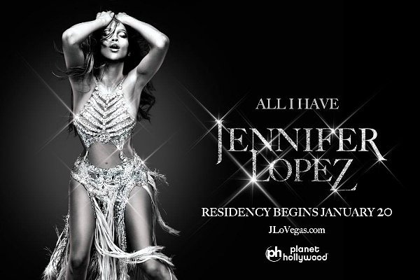 Jennifer Lopez Unveils Title and Artwork for Las Vegas Residency