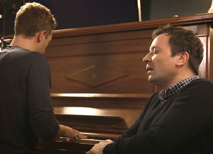 Watch Jimmy Fallon and Chris Martin Team Up to Cover David Bowie's 'Life on Mars?'